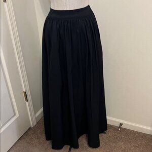 a new day Black Maxi Skirt Size S NWT